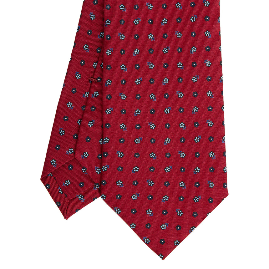 CRAVATTA SARTORIALE CLASSICA IN SETA BORDEAUX