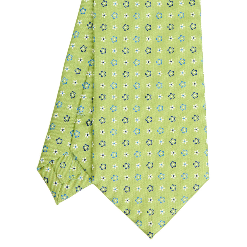 CRAVATTA SARTORIALE CLASSICA IN SETA VERDE SCURO