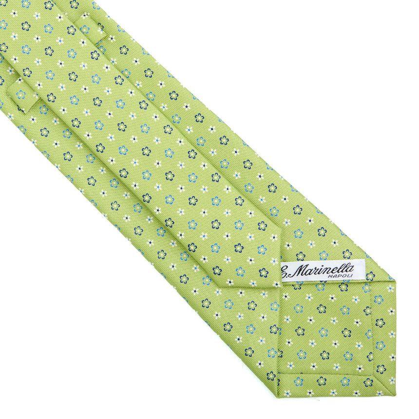 CRAVATTA SARTORIALE CLASSICA IN SETA VERDE SCURO