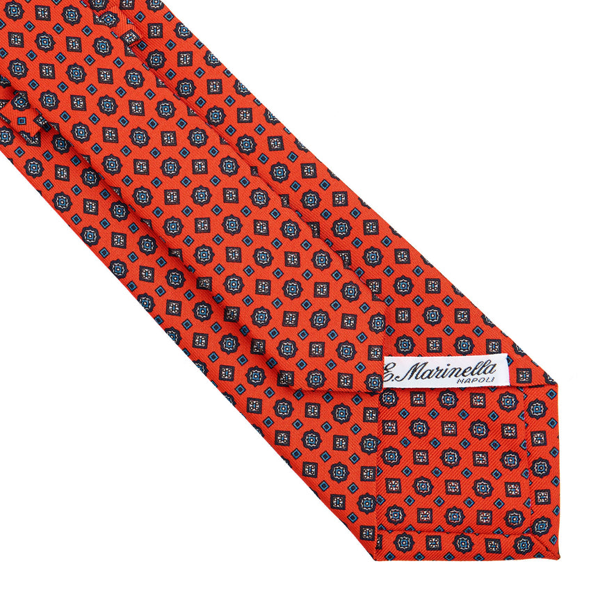 ORANGE SARTORIAL CLASSIC SILK TIE