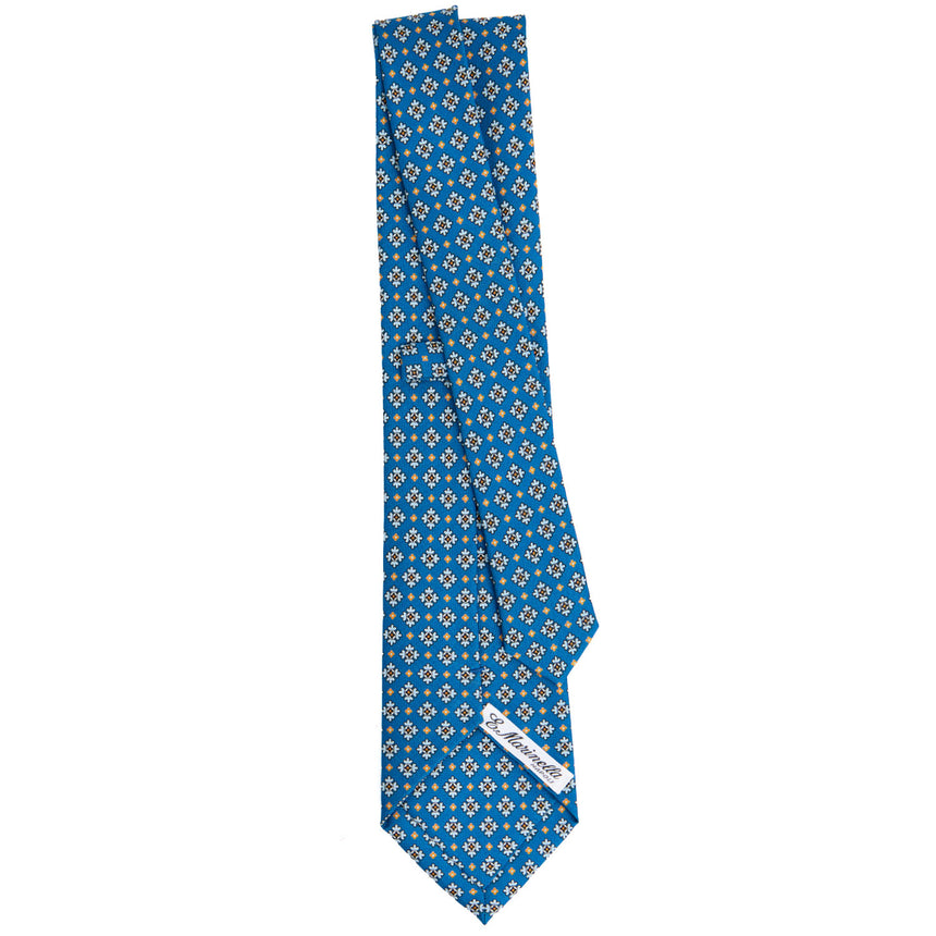 MID BLUE SARTORIAL CLASSIC SILK TIE