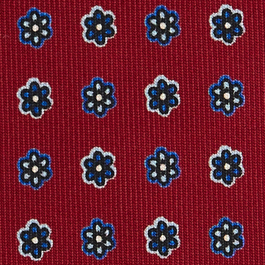 CRAVATTA SARTORIALE CLASSICA IN SETA BORDEAUX