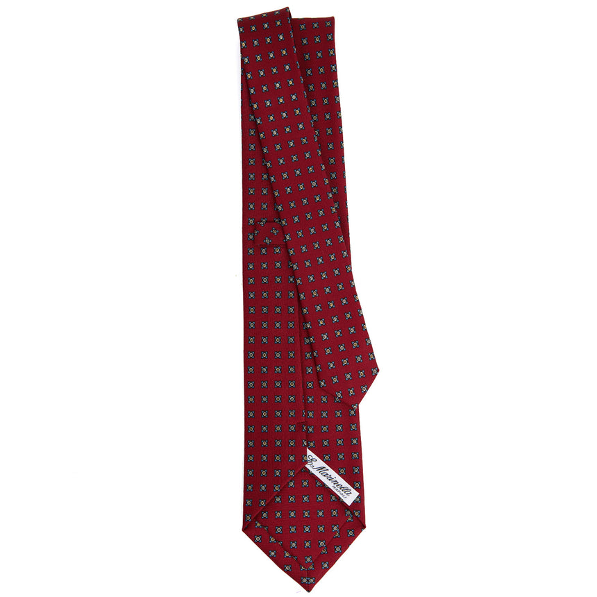 CRAVATTA SARTORIALE CLASSICA IN SETA BORDEAUX