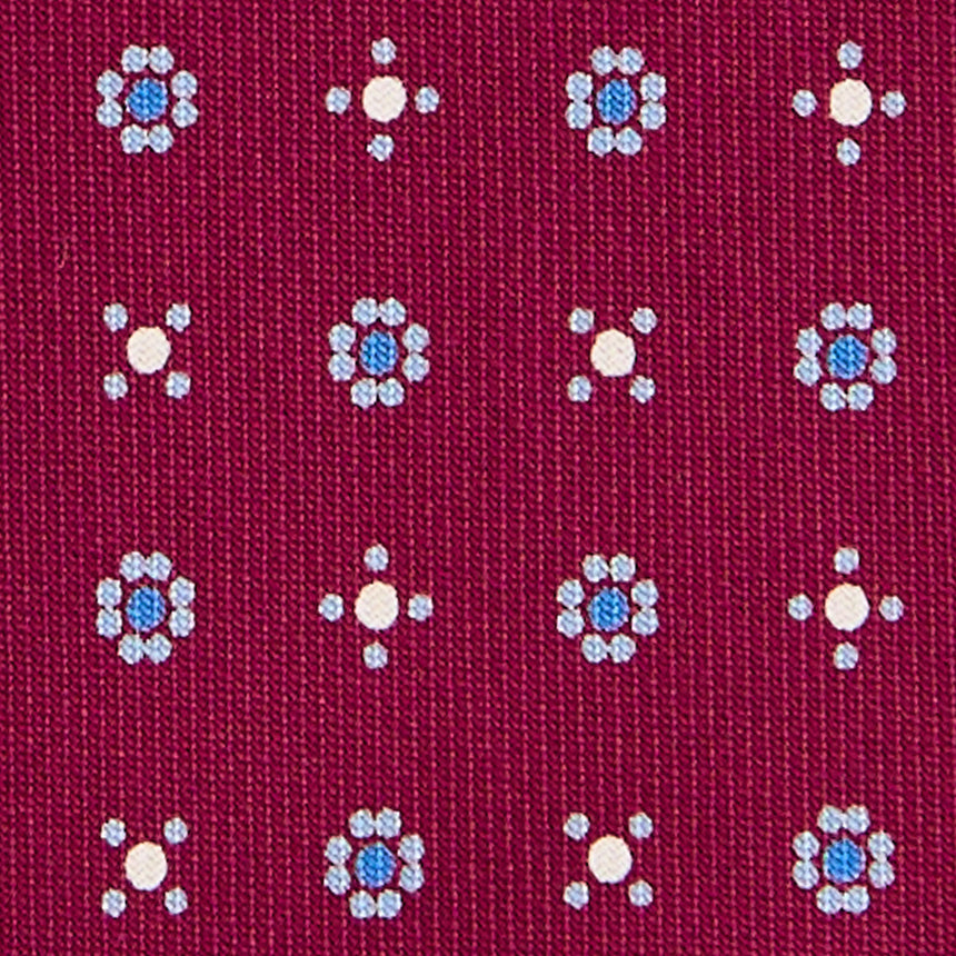 CRAVATTA SARTORIALE CLASSICA IN SETA FUCSIA