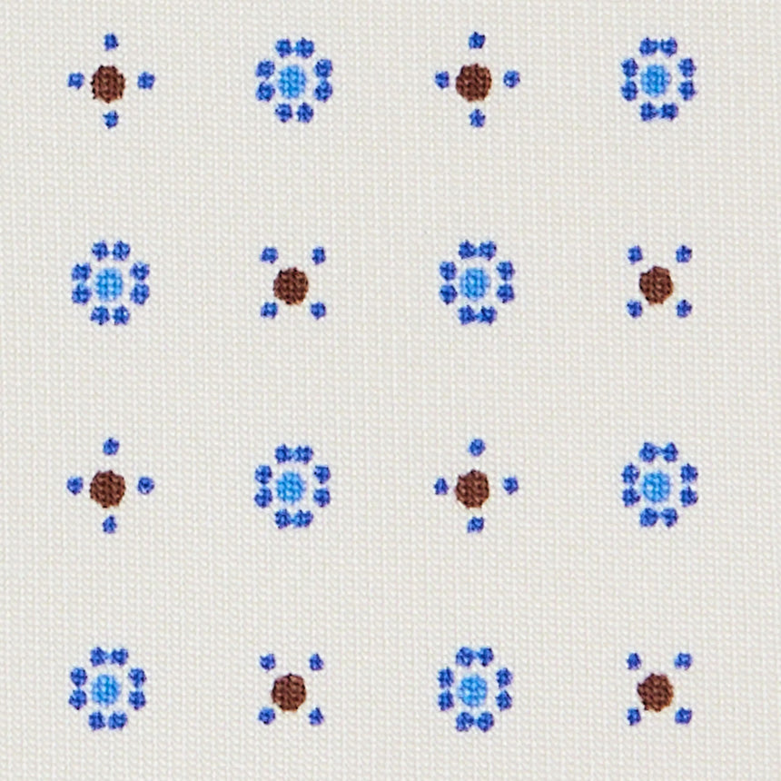 CRAVATTA SARTORIALE CLASSICA IN SETA BIANCA