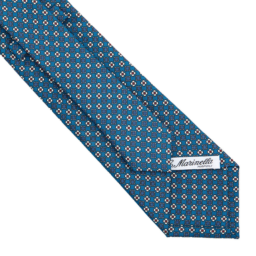 MID BLUE SARTORIAL CLASSIC SILK TIE