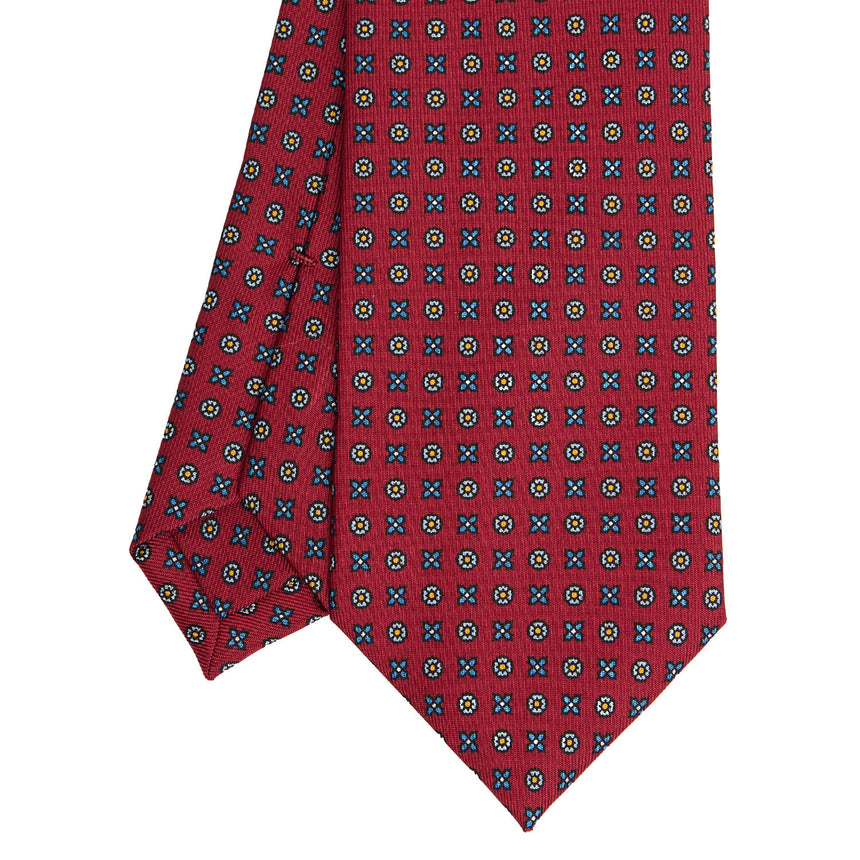 CRAVATTA SARTORIALE CLASSICA IN SETA BORDEAUX