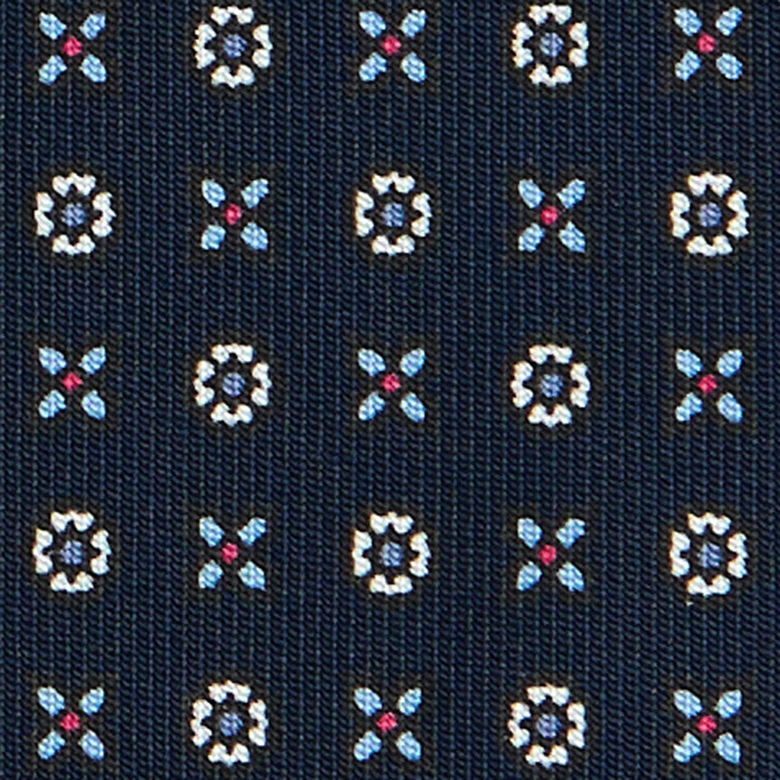 DARK BLUE SARTORIAL CLASSIC SILK TIE
