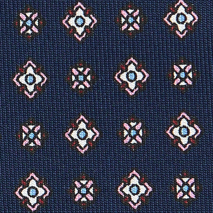 DARK BLUE SARTORIAL CLASSIC SILK TIE
