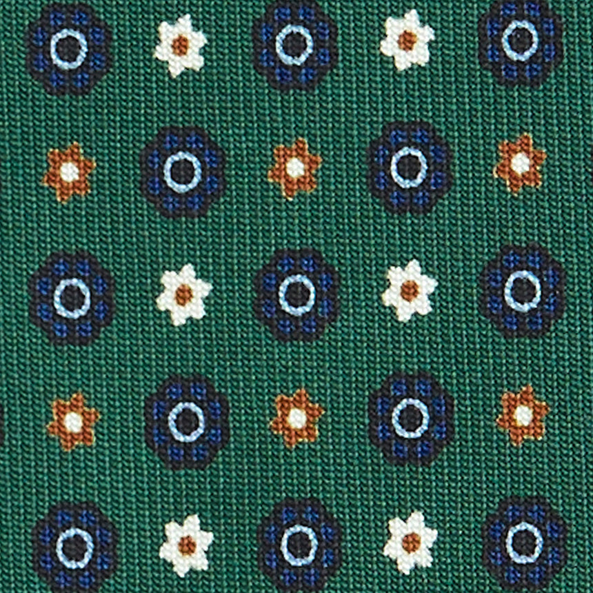 DARK GREEN SARTORIAL CLASSIC SILK TIE