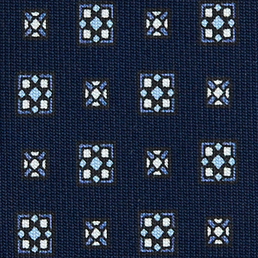 DARK BLUE SARTORIAL CLASSIC SILK TIE