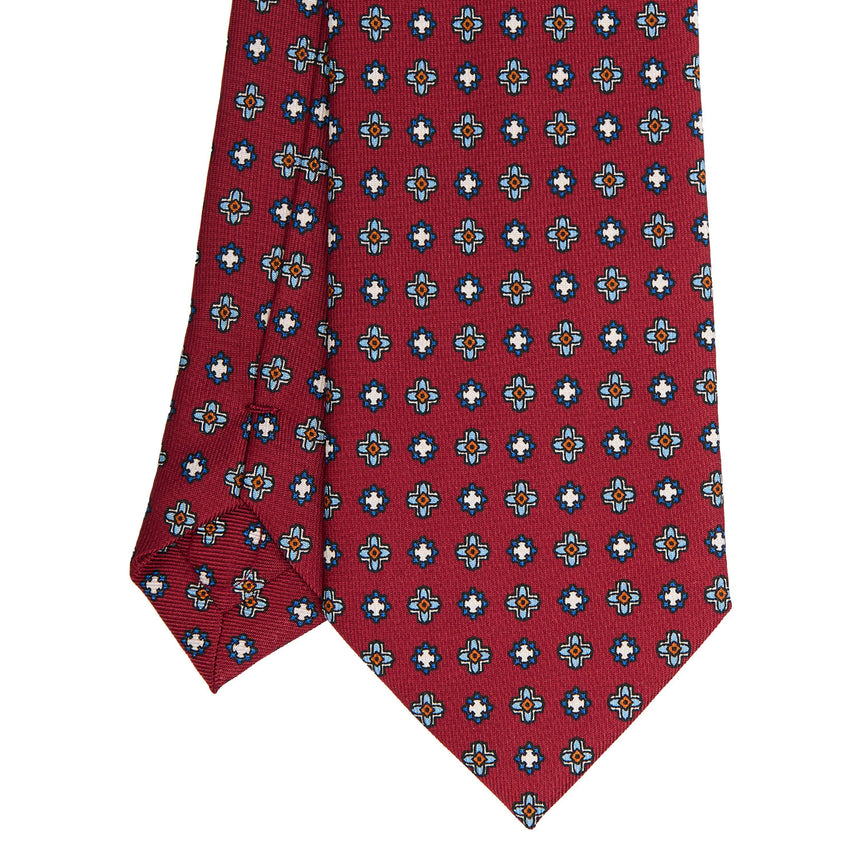 BURGUNDY SARTORIAL CLASSIC SILK TIE