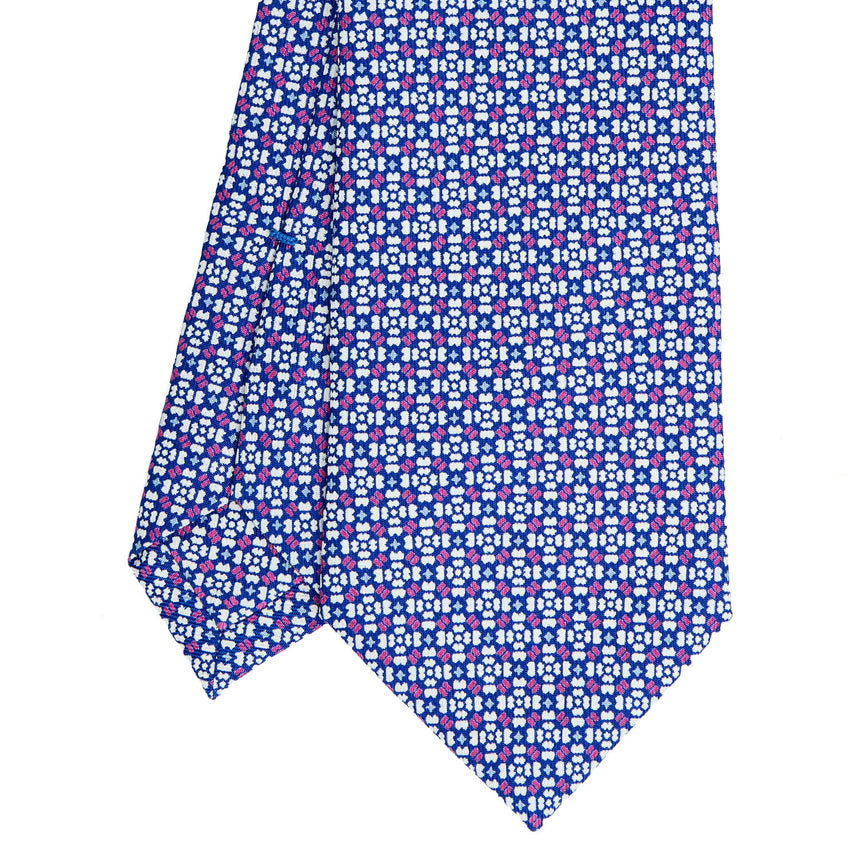 BLUETTE SARTORIAL PRINTED SILK TIE