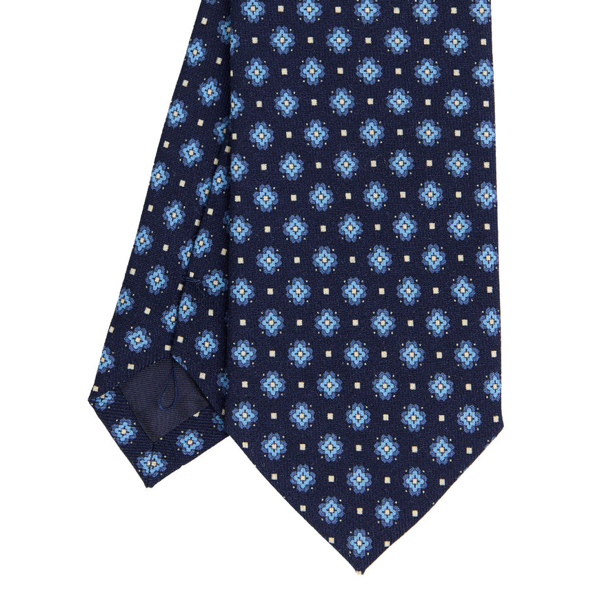 DARK BLUE SARTORIAL WOOL TIE