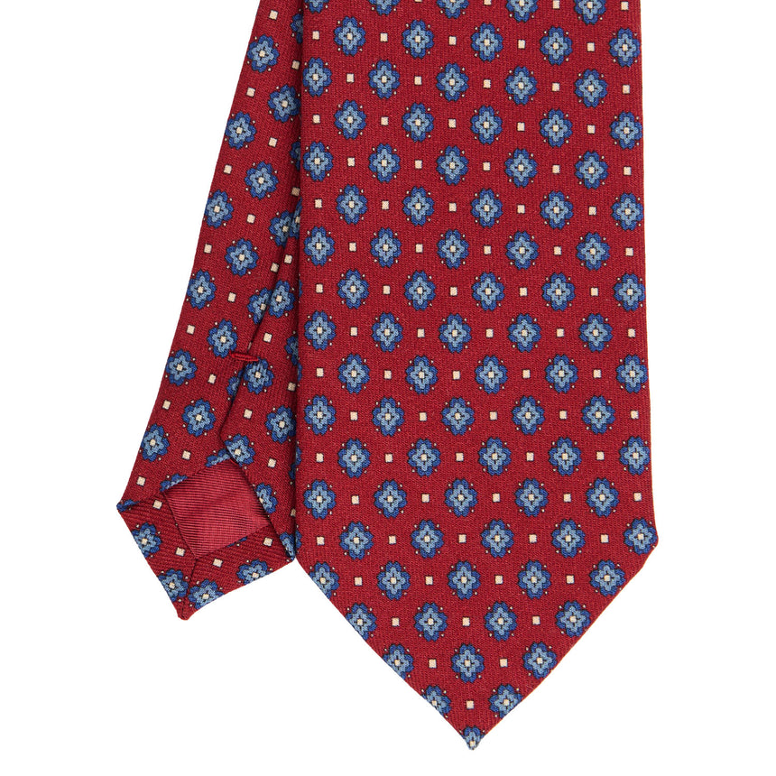 BURGUNDY SARTORIAL WOOL TIE