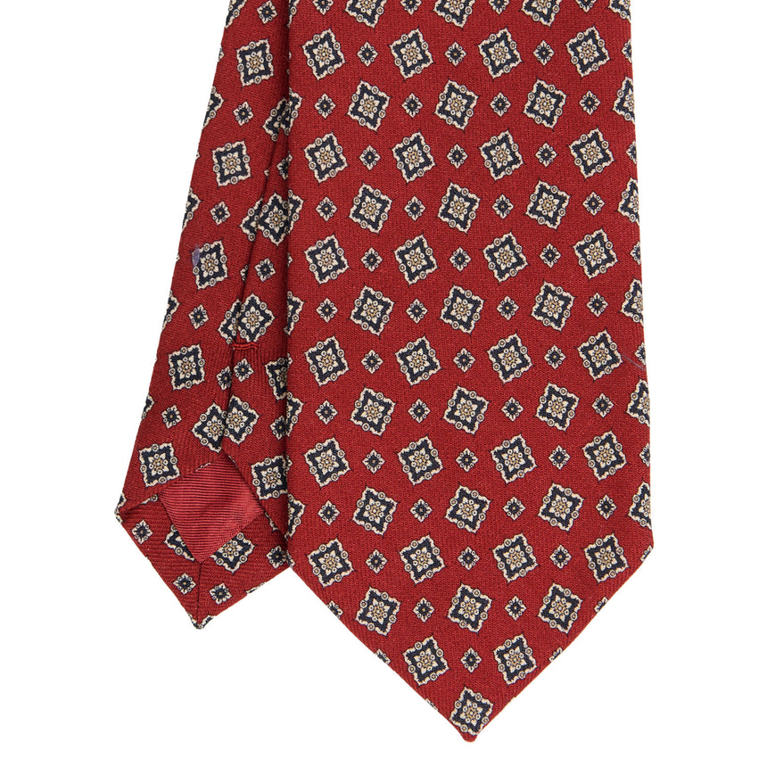 BURGUNDY SARTORIAL WOOL TIE