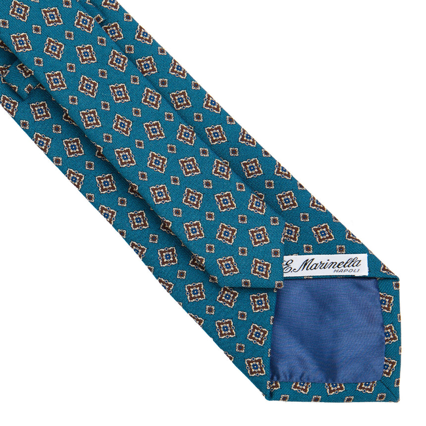 MID BLUE SARTORIAL WOOL TIE