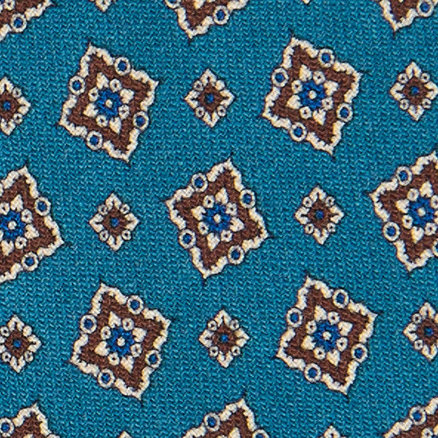 MID BLUE SARTORIAL WOOL TIE