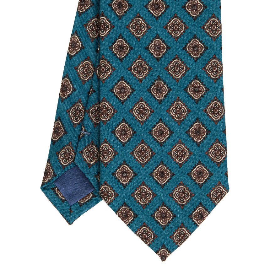 MID BLUE SARTORIAL WOOL TIE
