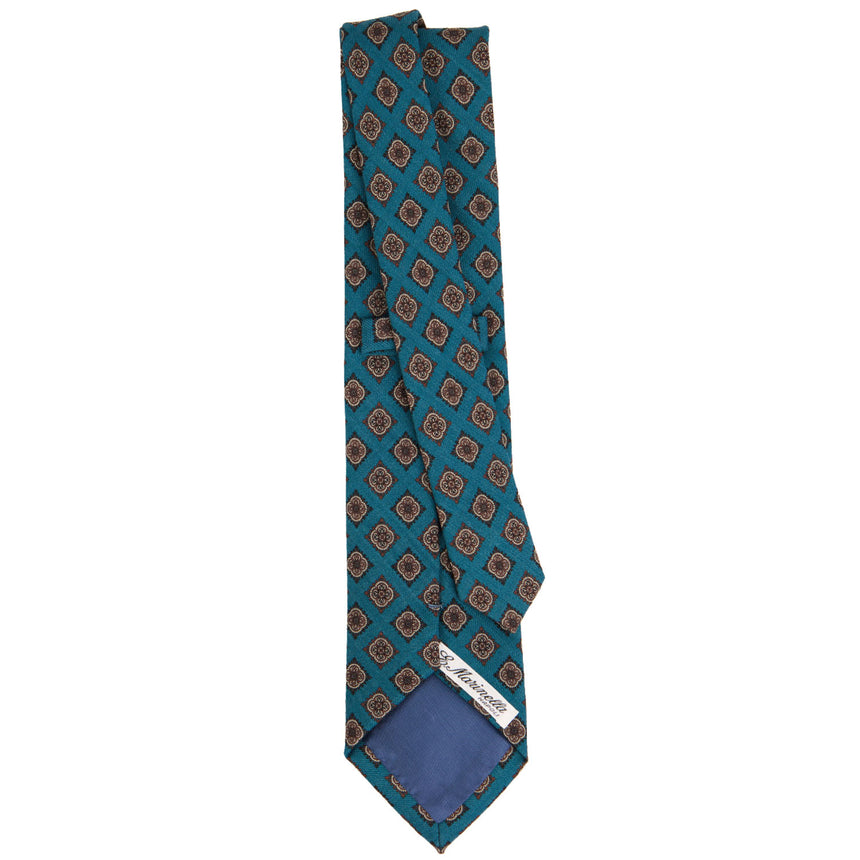 MID BLUE SARTORIAL WOOL TIE