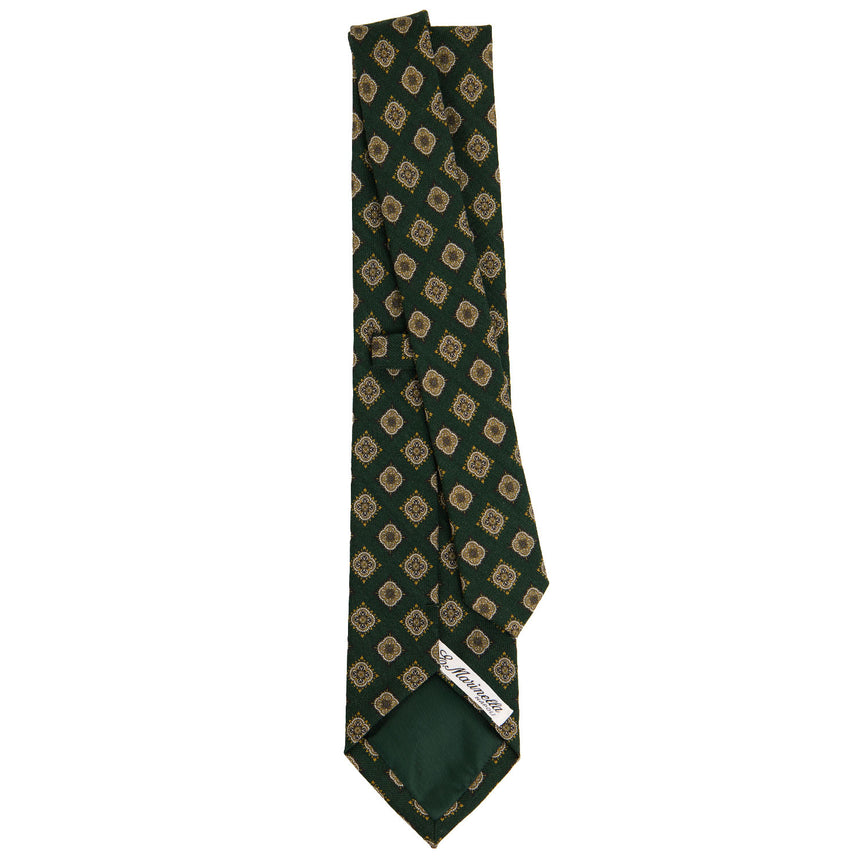 DARK GREEN SARTORIAL WOOL TIE
