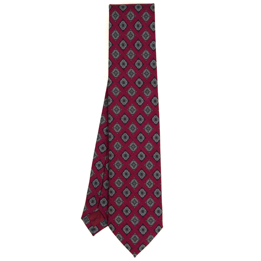 BURGUNDY SARTORIAL WOOL TIE