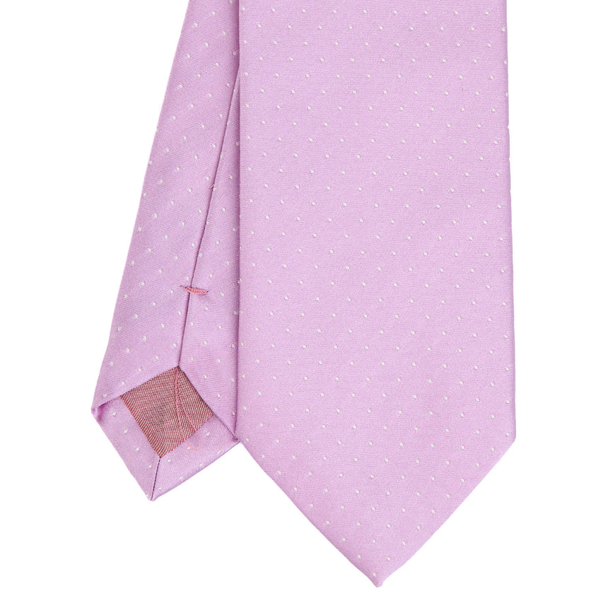 PINK CEREMONIAL SILK SATIN TIE