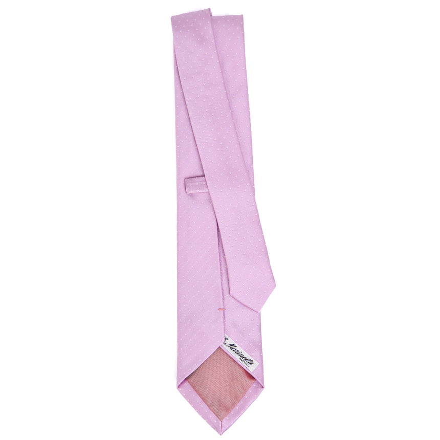 PINK CEREMONIAL SILK SATIN TIE