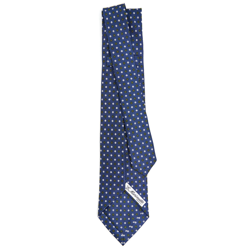 BLUE 5 FOLD SARTORIAL SILK TIE