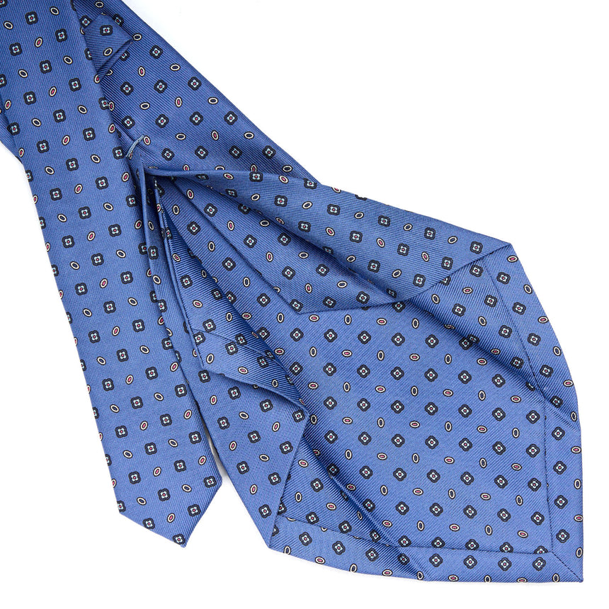 POWDER BLUE 5 FOLD SARTORIAL SILK TIE