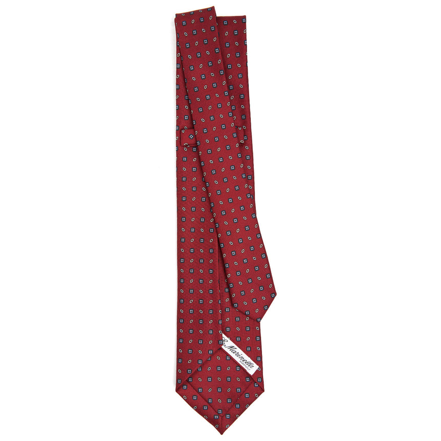 BURGUNDY 5 FOLD SARTORIAL SILK TIE