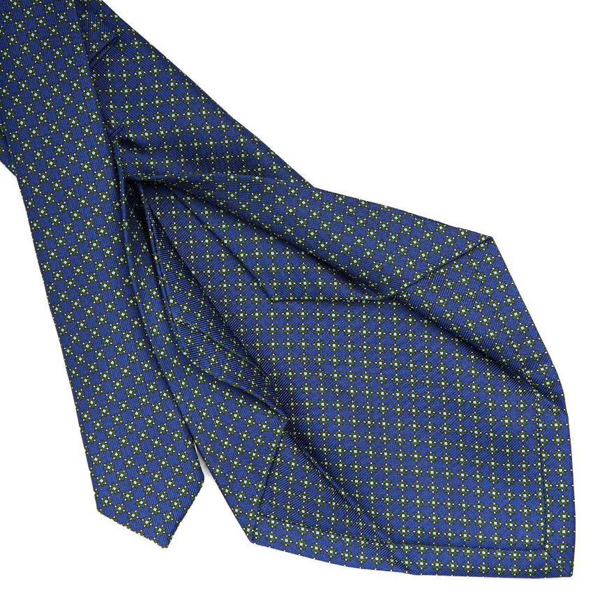 BLUE 5 FOLD SARTORIAL SILK TIE