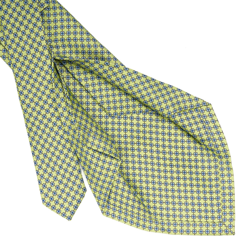 LIGHT GREEN 5 FOLD SARTORIAL SILK TIE