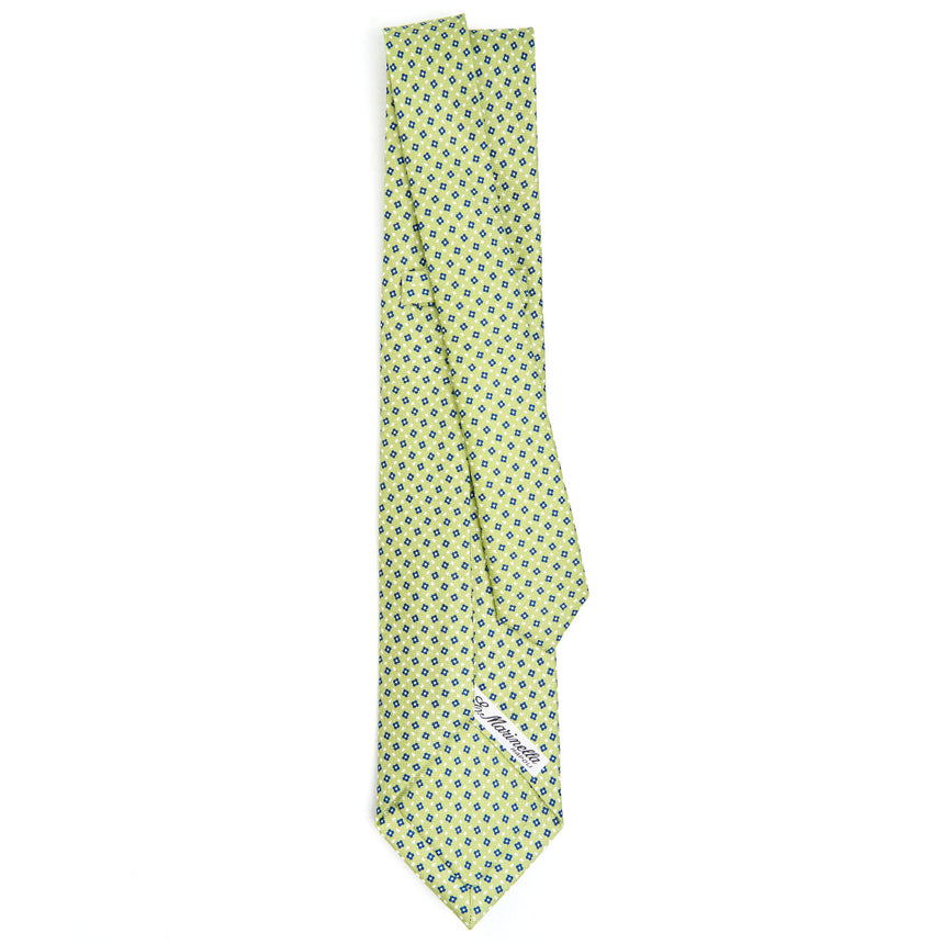 LIGHT GREEN 5 FOLD SARTORIAL SILK TIE