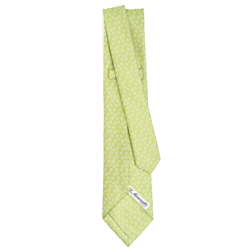 LIGHT GREEN 5 FOLD SARTORIAL SILK TIE