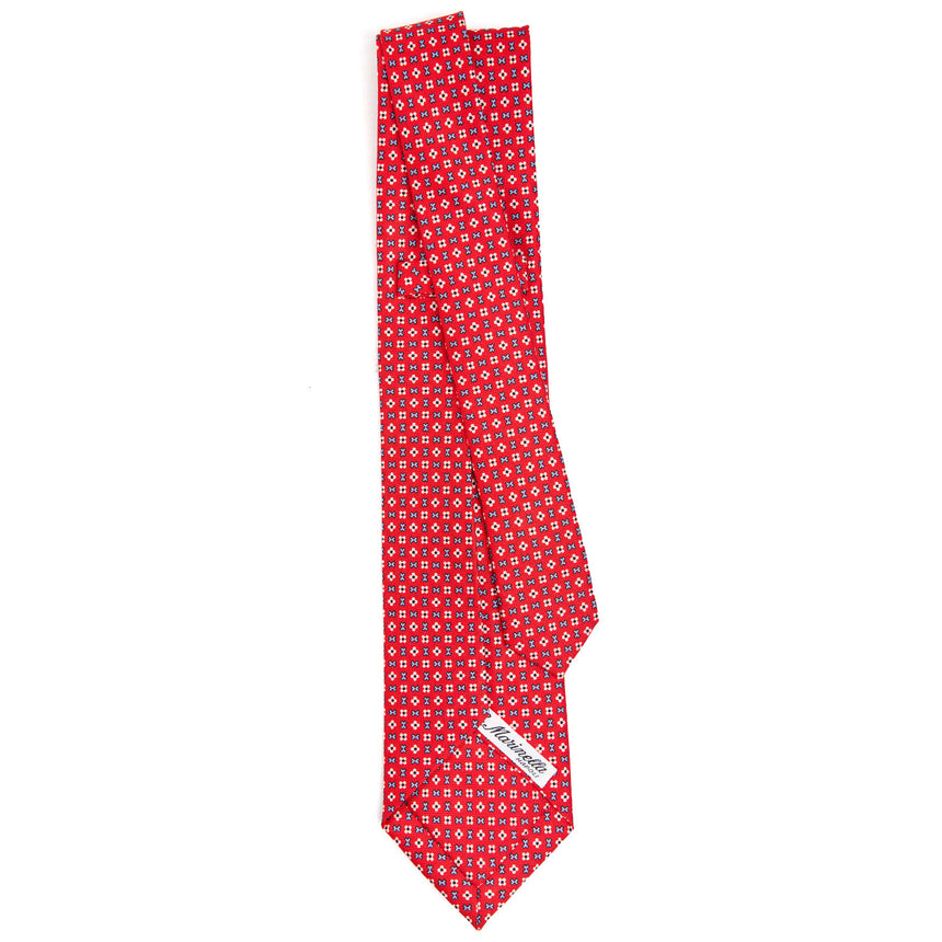 RED 5 FOLD SARTORIAL SILK TIE