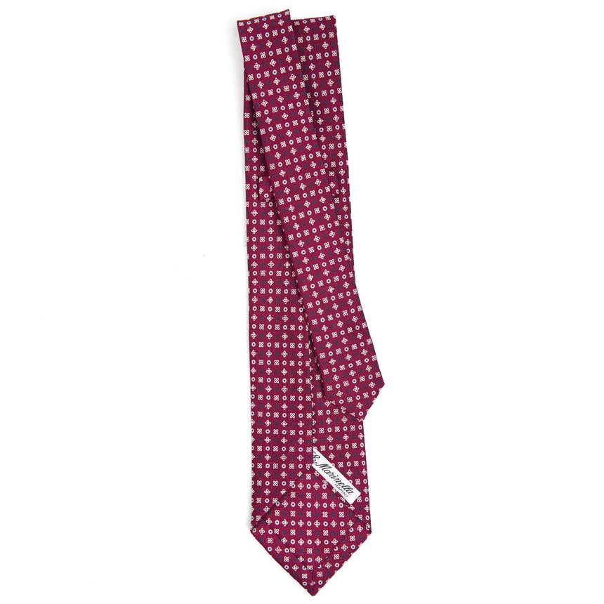 FUCSIA 5 FOLD SARTORIAL SILK TIE