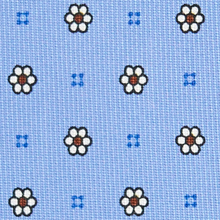 LIGHT BLUE 5 FOLD SARTORIAL SILK TIE