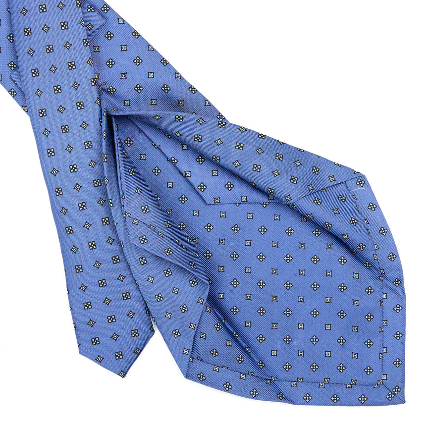 POWDER BLUE 5 FOLD SARTORIAL SILK TIE