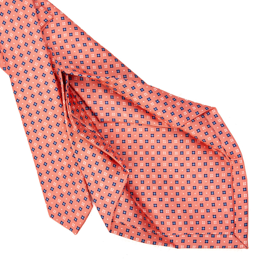 ORANGE 5 FOLD SARTORIAL SILK TIE