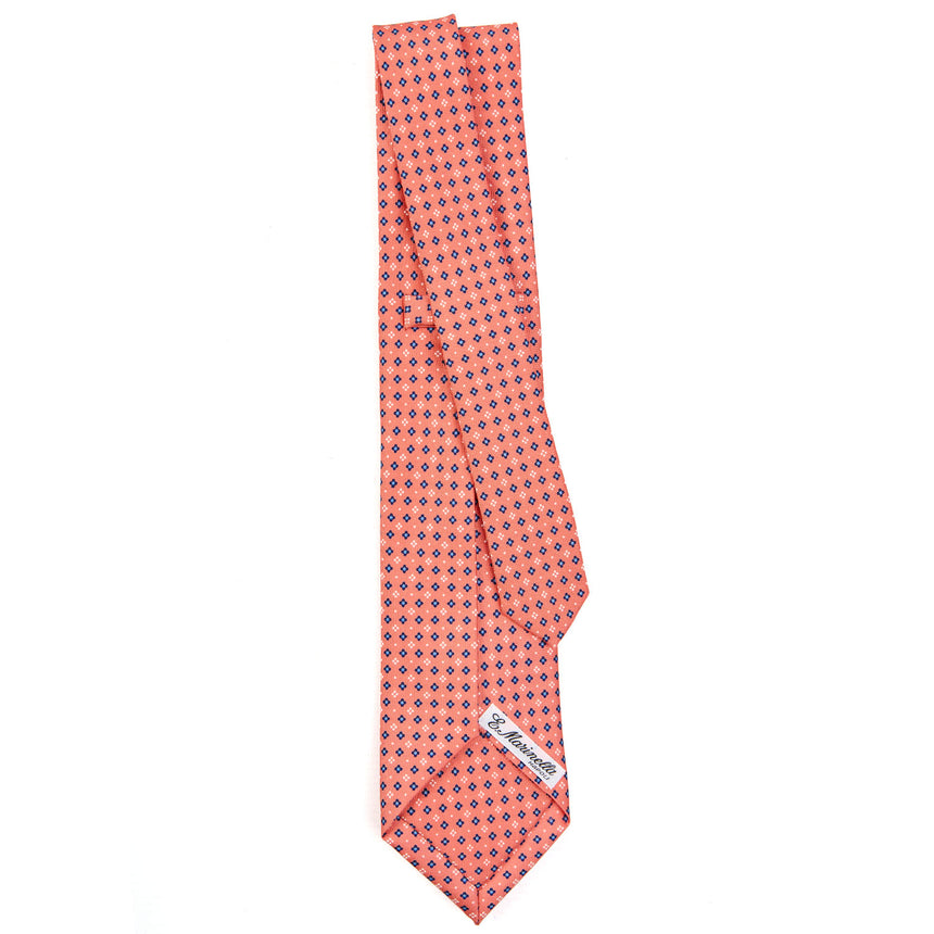 ORANGE 5 FOLD SARTORIAL SILK TIE