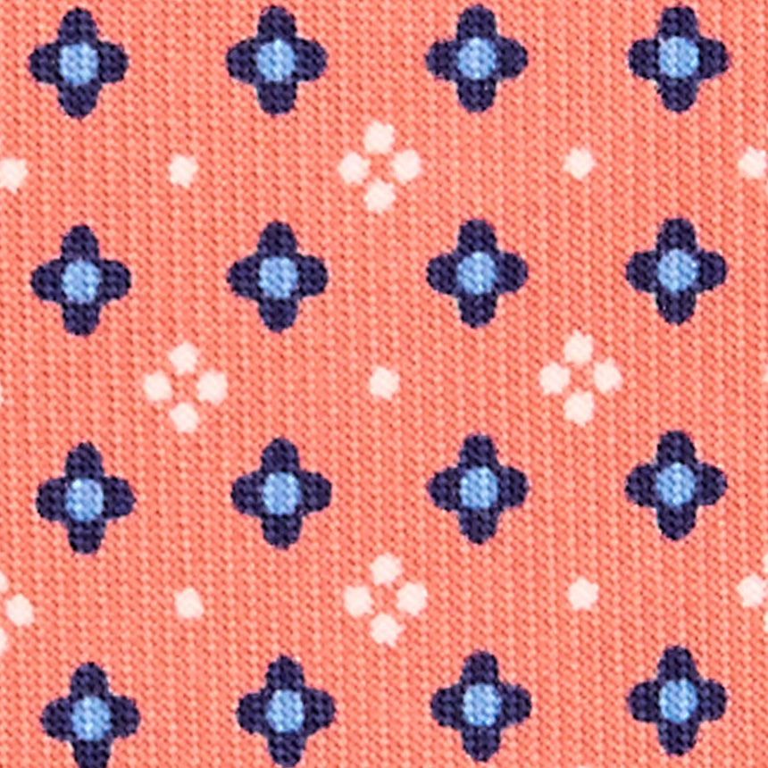 ORANGE 5 FOLD SARTORIAL SILK TIE