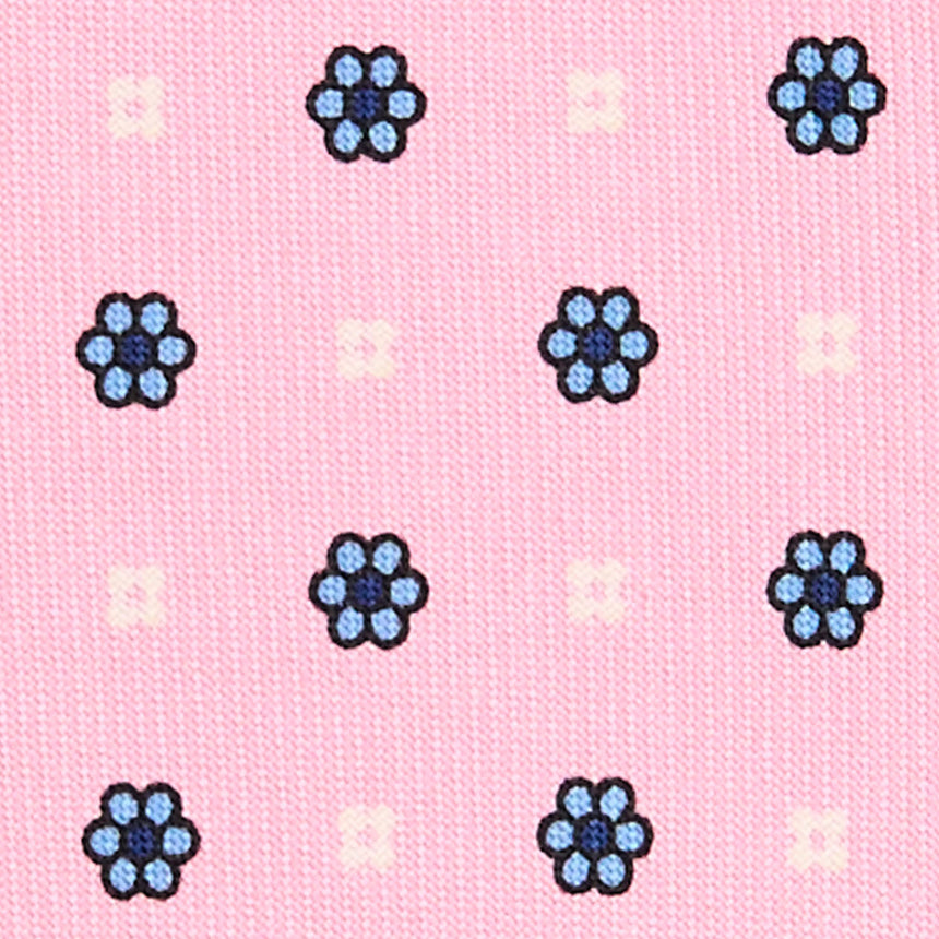 PINK 5 FOLD SARTORIAL SILK TIE