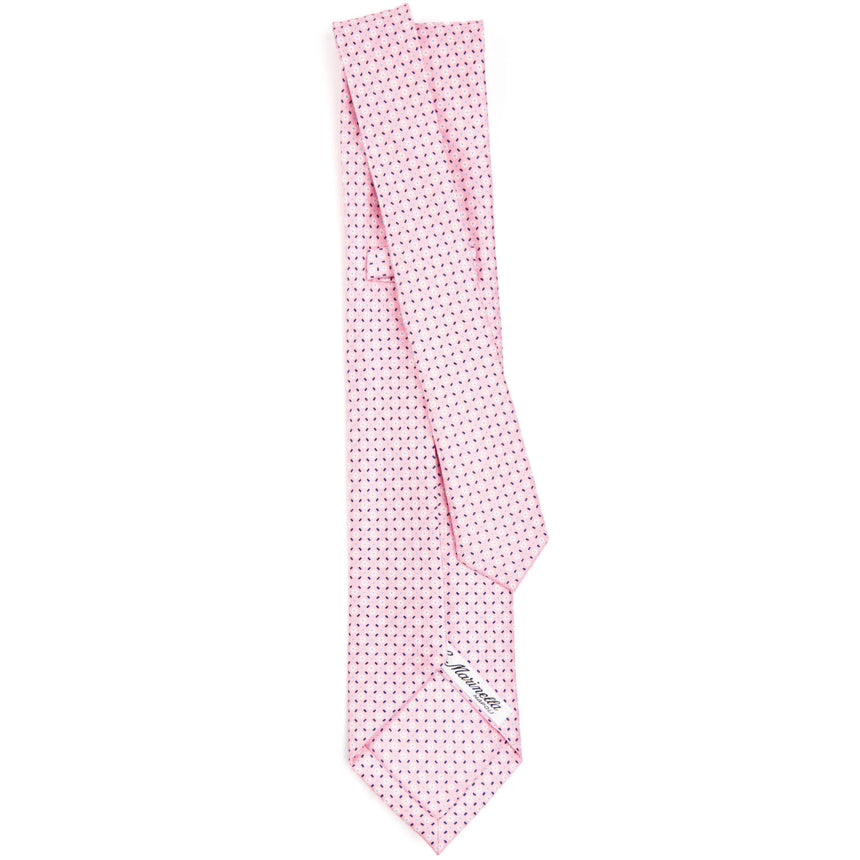 PINK 5 FOLD SARTORIAL SILK TIE