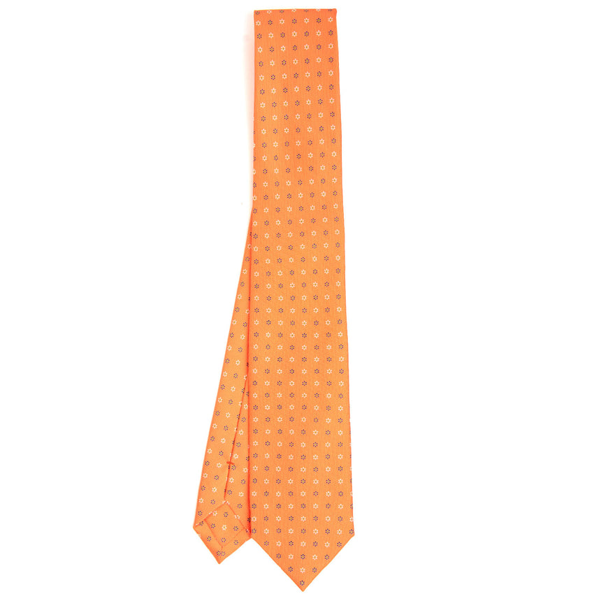 ORANGE SARTORIAL 7 CM SILK TIE