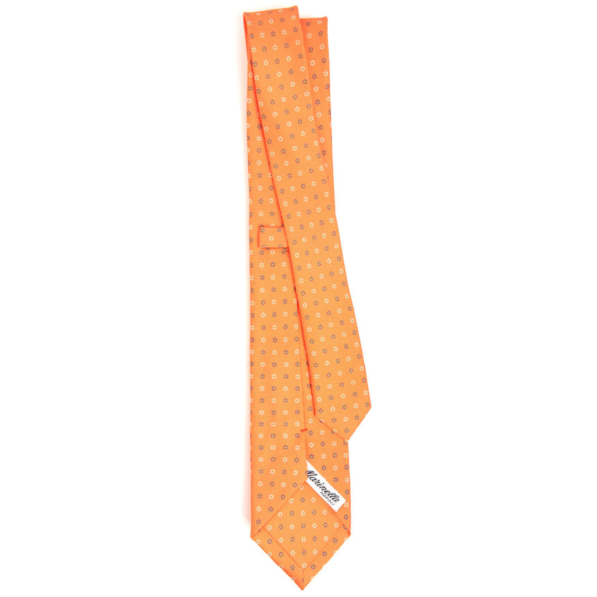 ORANGE SARTORIAL 7 CM SILK TIE