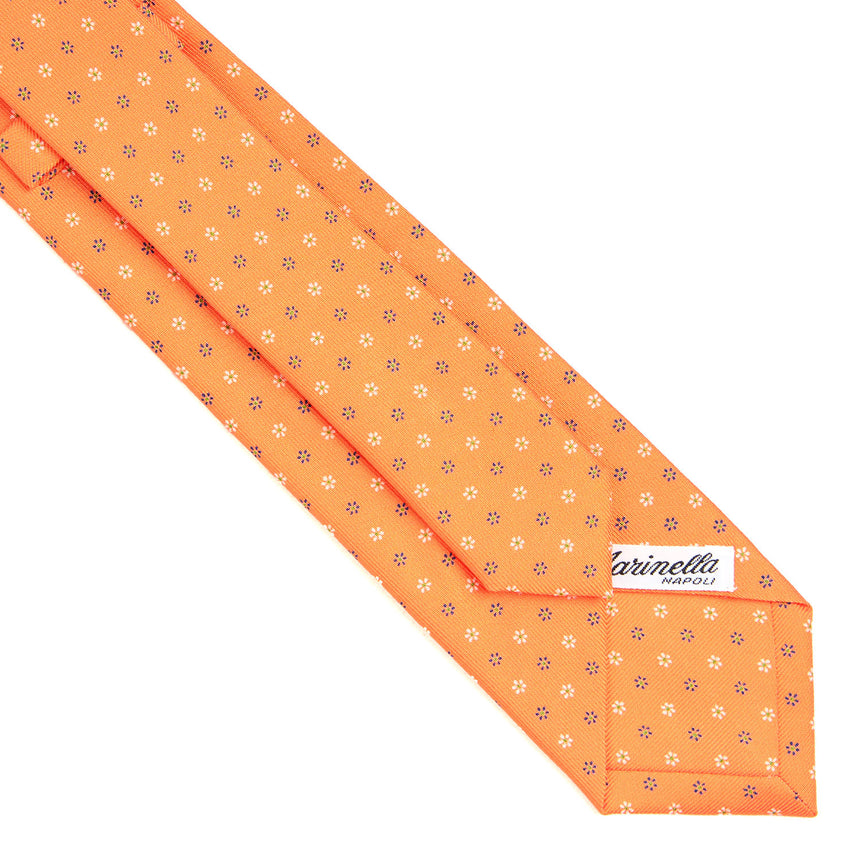 ORANGE SARTORIAL 7 CM SILK TIE
