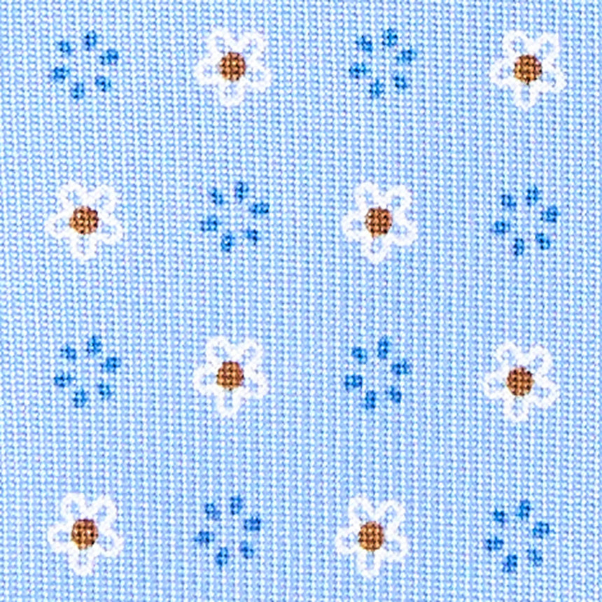 LIGHT BLUE SARTORIAL 7 CM SILK TIE