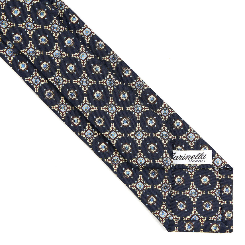 BLUE SARTORIAL 7 CM SILK TIE