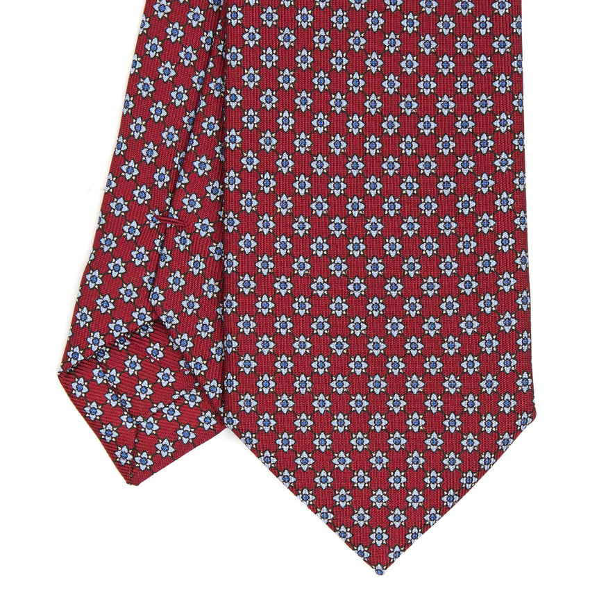 BURGUNDY SARTORIAL 7 CM SILK TIE